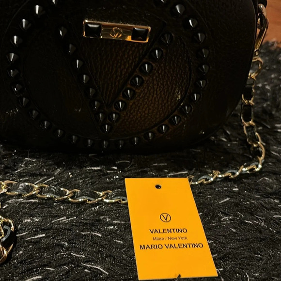 ⭐️HP🖤Valentino by Mario Nina Rock Crossbody Bag NWT - Picture 10 of 15